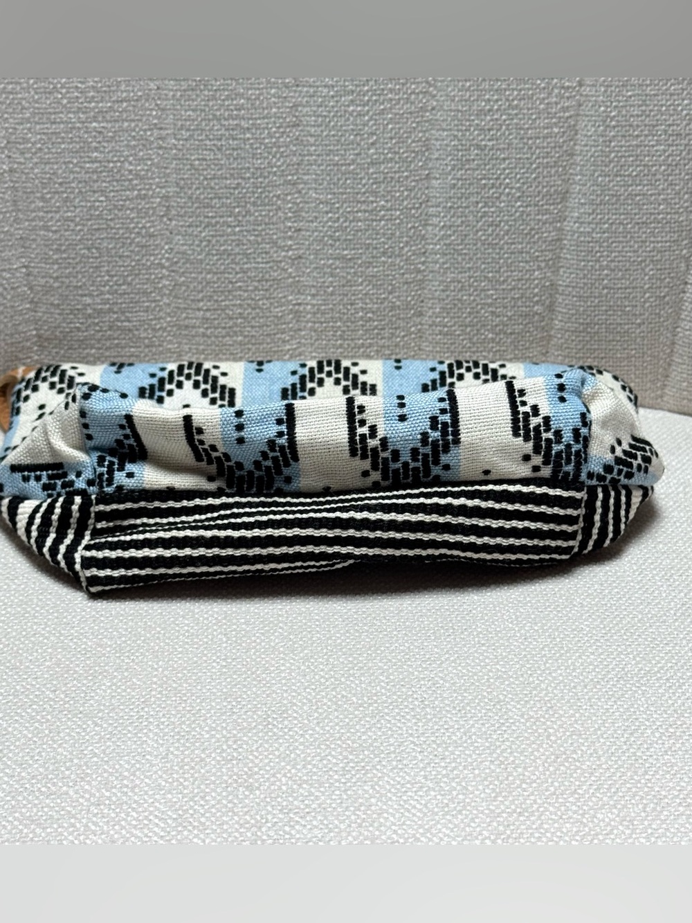 Handmade Mixed Media Cosmetic Pouch with Waterproof Lining NWT - Picture 3 of 5